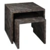 Bedford Wood Set Of 2 Nesting Tables, Charcoal -Olsberg shop JYUNG 20BEDF NECH 01