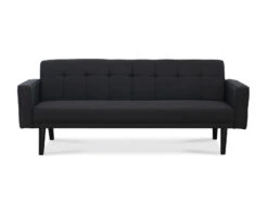 Sawyer Futon With Arms In Gray -Olsberg shop LCFDS HF2150 906 1 02
