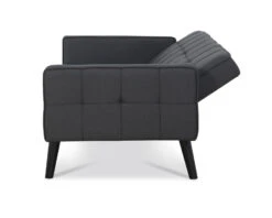 Sawyer Futon With Arms In Gray -Olsberg shop LCFDS HF2150 906 1 06