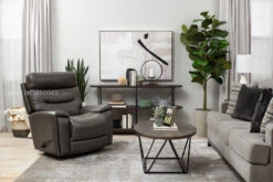 Commerce & Market Metal-Wood Console Table -Olsberg shop LZB 10773 LB180458 01