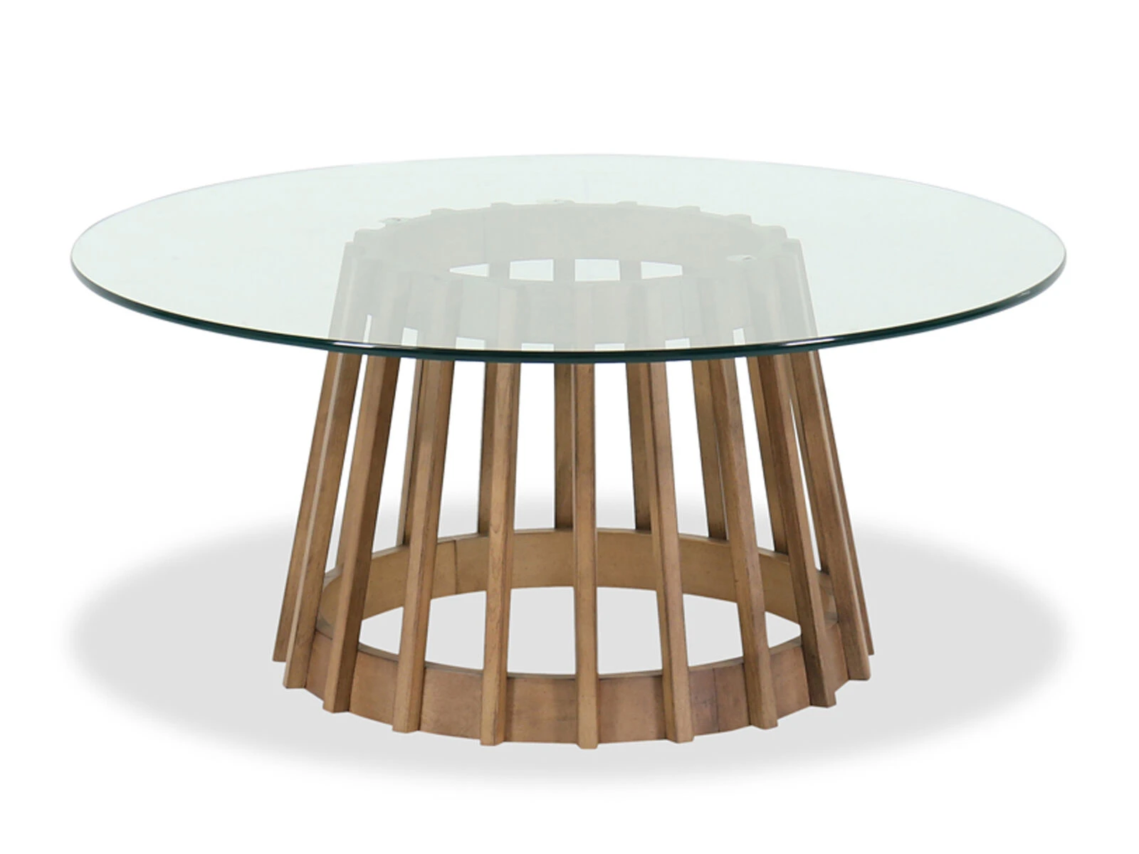 Drew & Jonathan Home Catalina Glass-Top Cocktail Table 3 Drew & Jonathan Home Catalina Glass-Top Cocktail Table