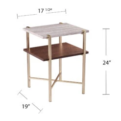 Hornsby End Table 7 Hornsby End Table -Olsberg shop SEIFL CK1004902 10