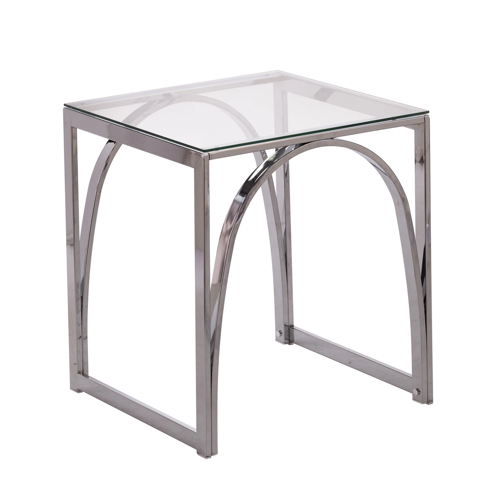 Stevenly Square Glass-Top End Table 6 Stevenly Square Glass-Top End Table - Image 4