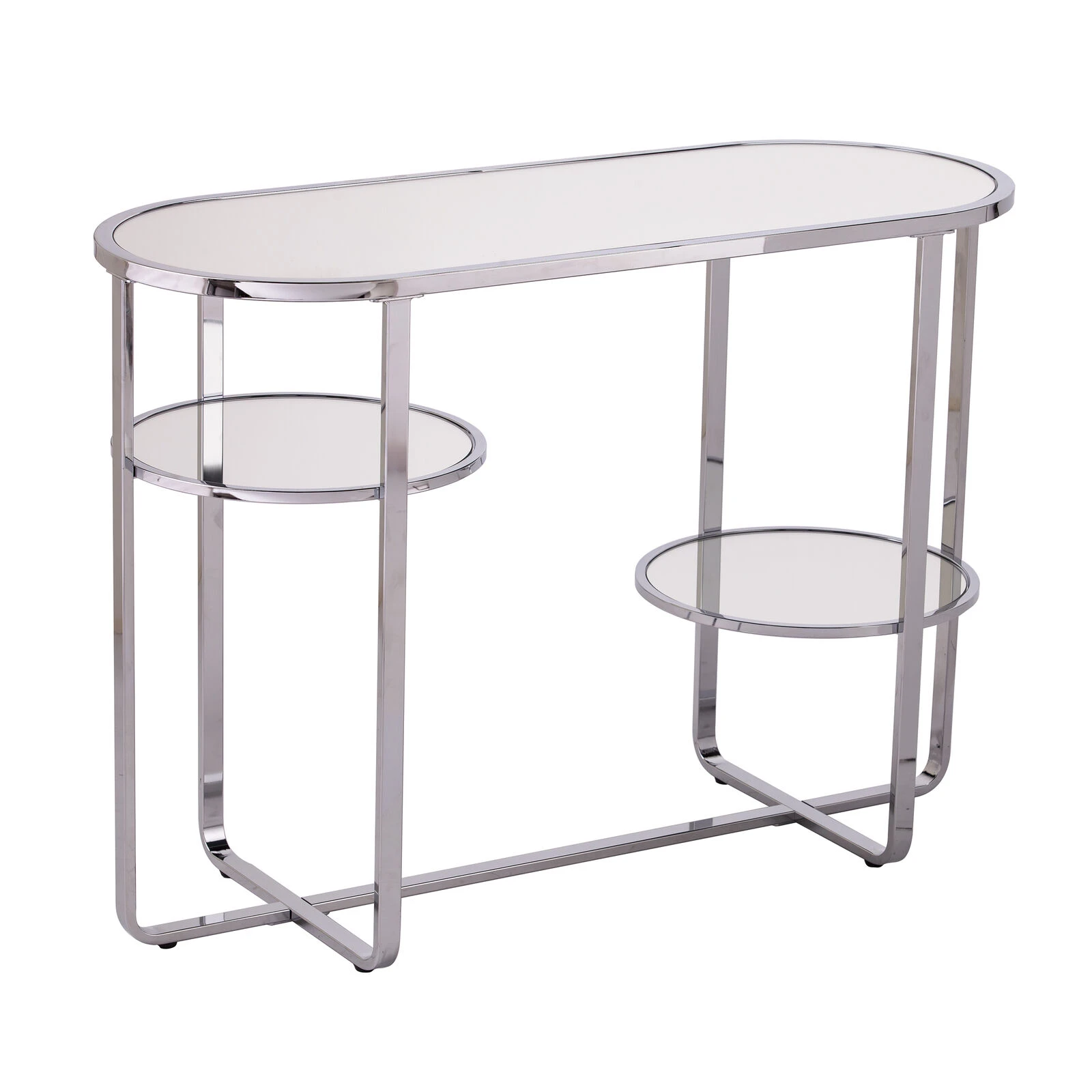 Maxina Mirrored Console Table W/ Storage 6 Maxina Mirrored Console Table W/ Storage - Image 5