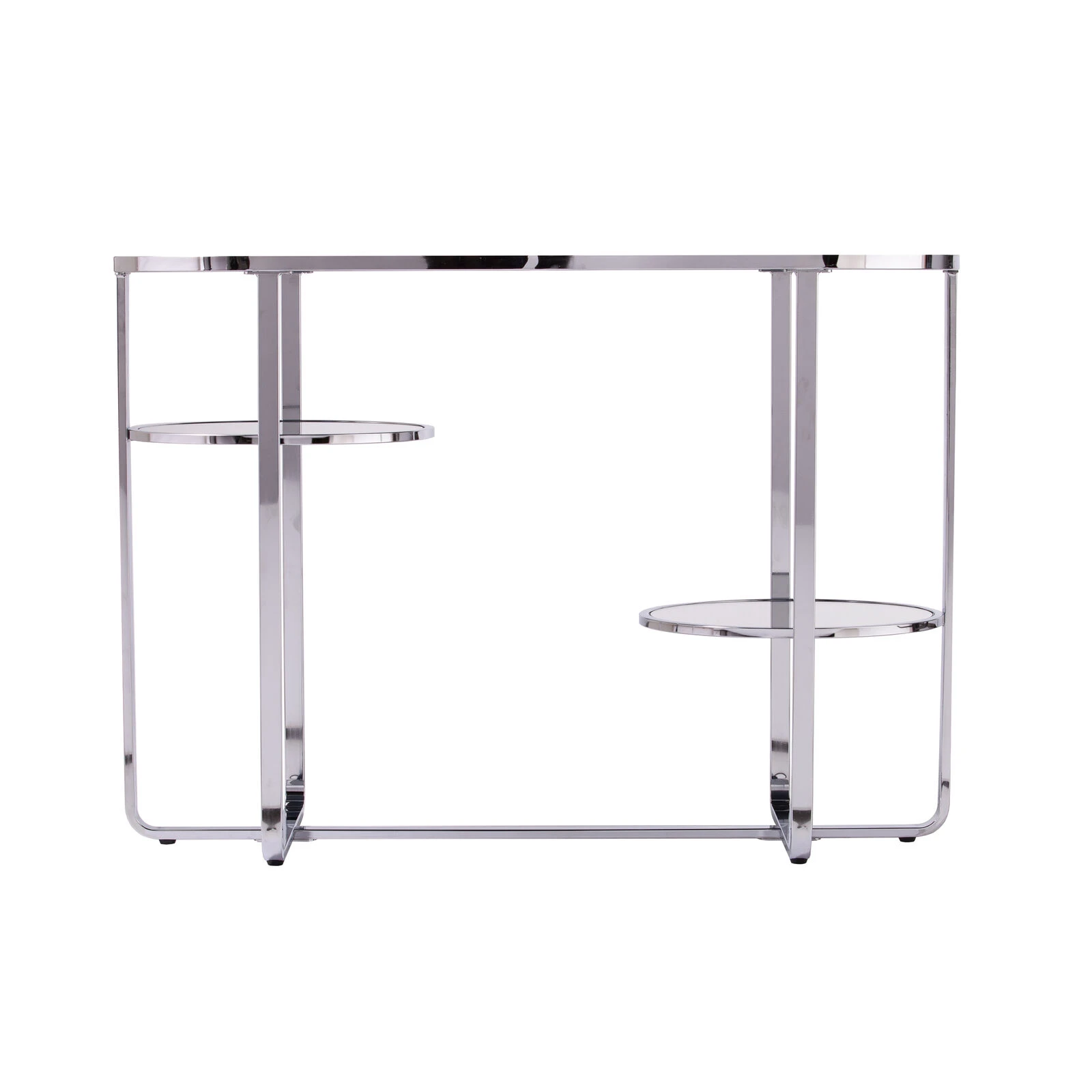 Maxina Mirrored Console Table W/ Storage 2 Maxina Mirrored Console Table W/ Storage