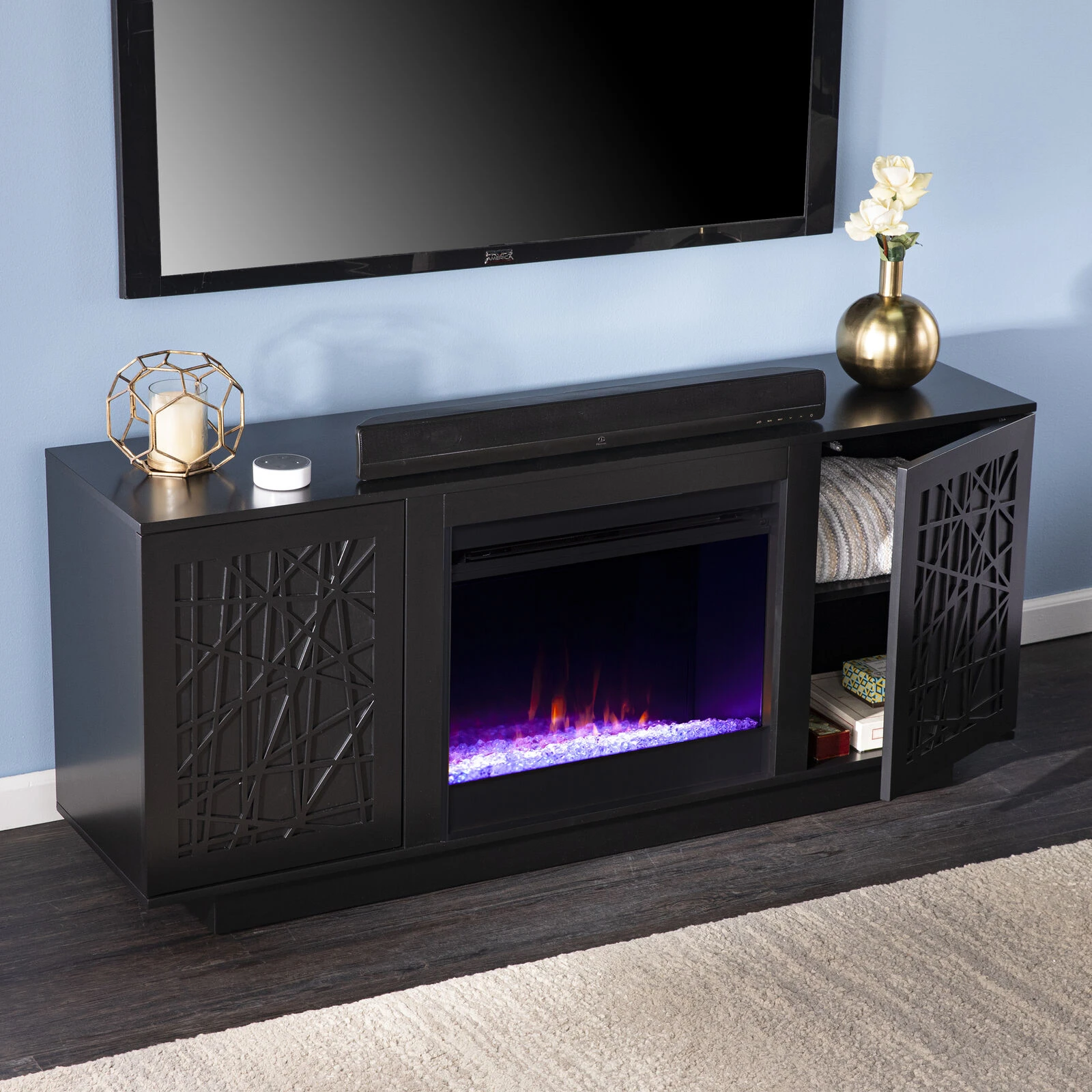Ford Color Changing Fireplace Console 5 Ford Color Changing Fireplace Console - Image 3