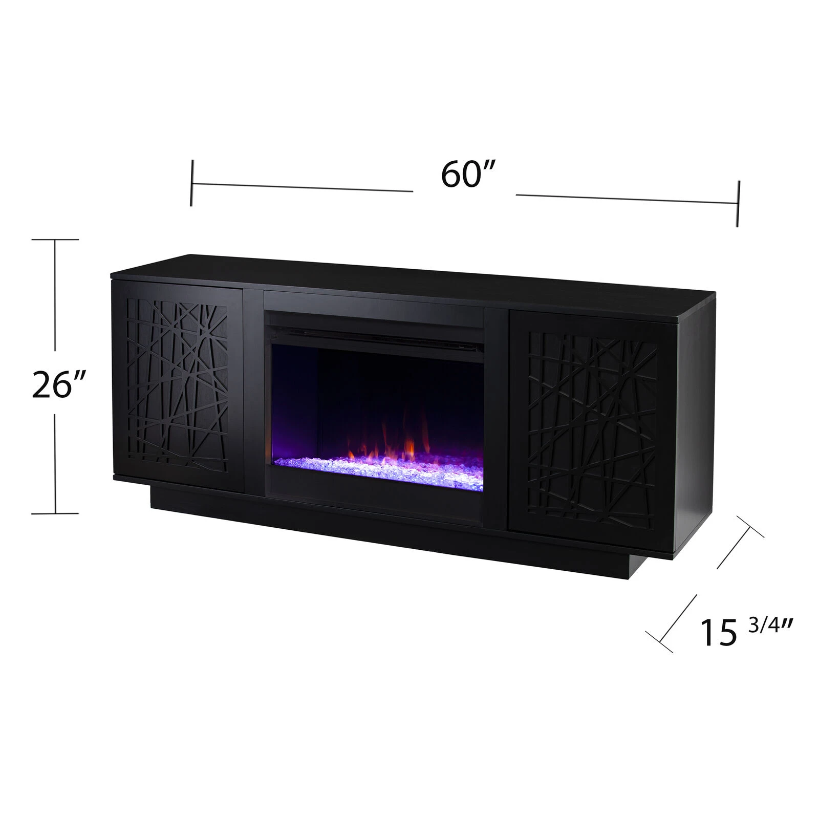 Ford Color Changing Fireplace Console 6 Ford Color Changing Fireplace Console - Image 4