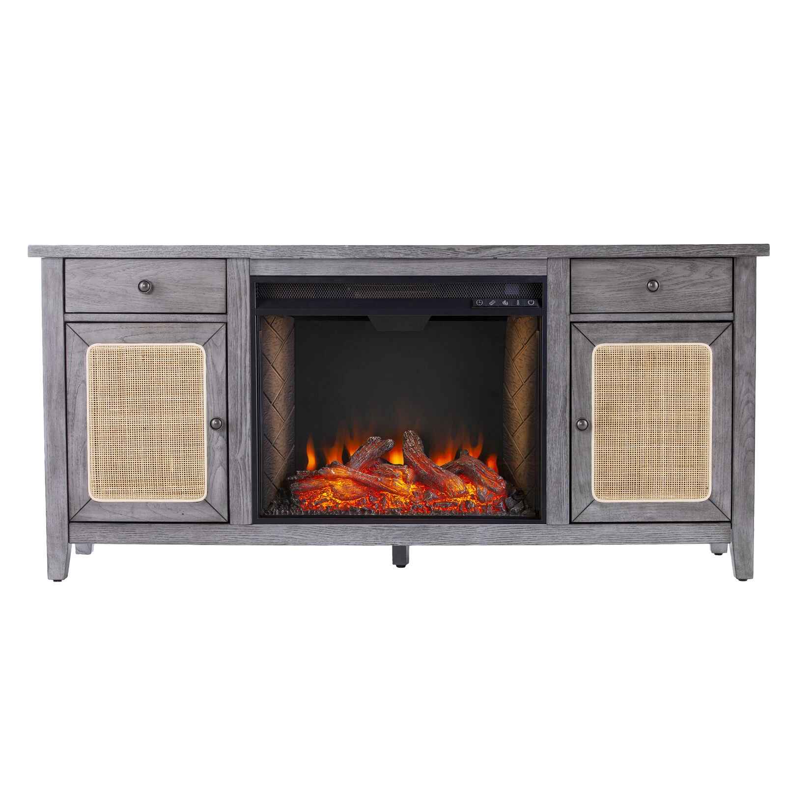 Raegan Smart Electric Fireplace Console 3 Raegan Smart Electric Fireplace Console