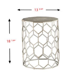 Marlee Metal Accent Table -Olsberg shop SEIFL OC1504 04