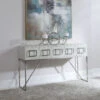 Abaya White Console Table -Olsberg shop UTSP 24954 01