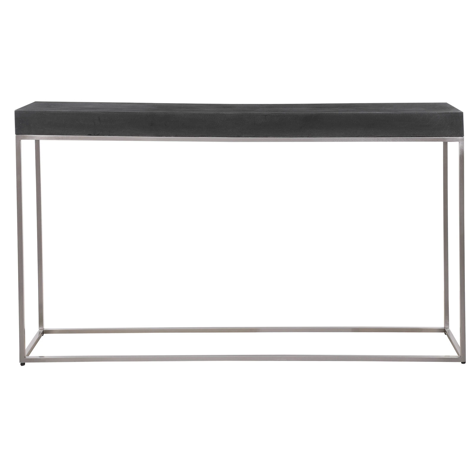 Jase Black Concrete Console Table 3 Jase Black Concrete Console Table