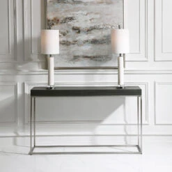 Jase Black Concrete Console Table 7 Jase Black Concrete Console Table -Olsberg shop UTSP 24974 03