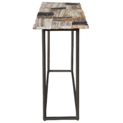 Iya Petrified Wood Console Table 8 Iya Petrified Wood Console Table -Olsberg shop UTSP 25498 04