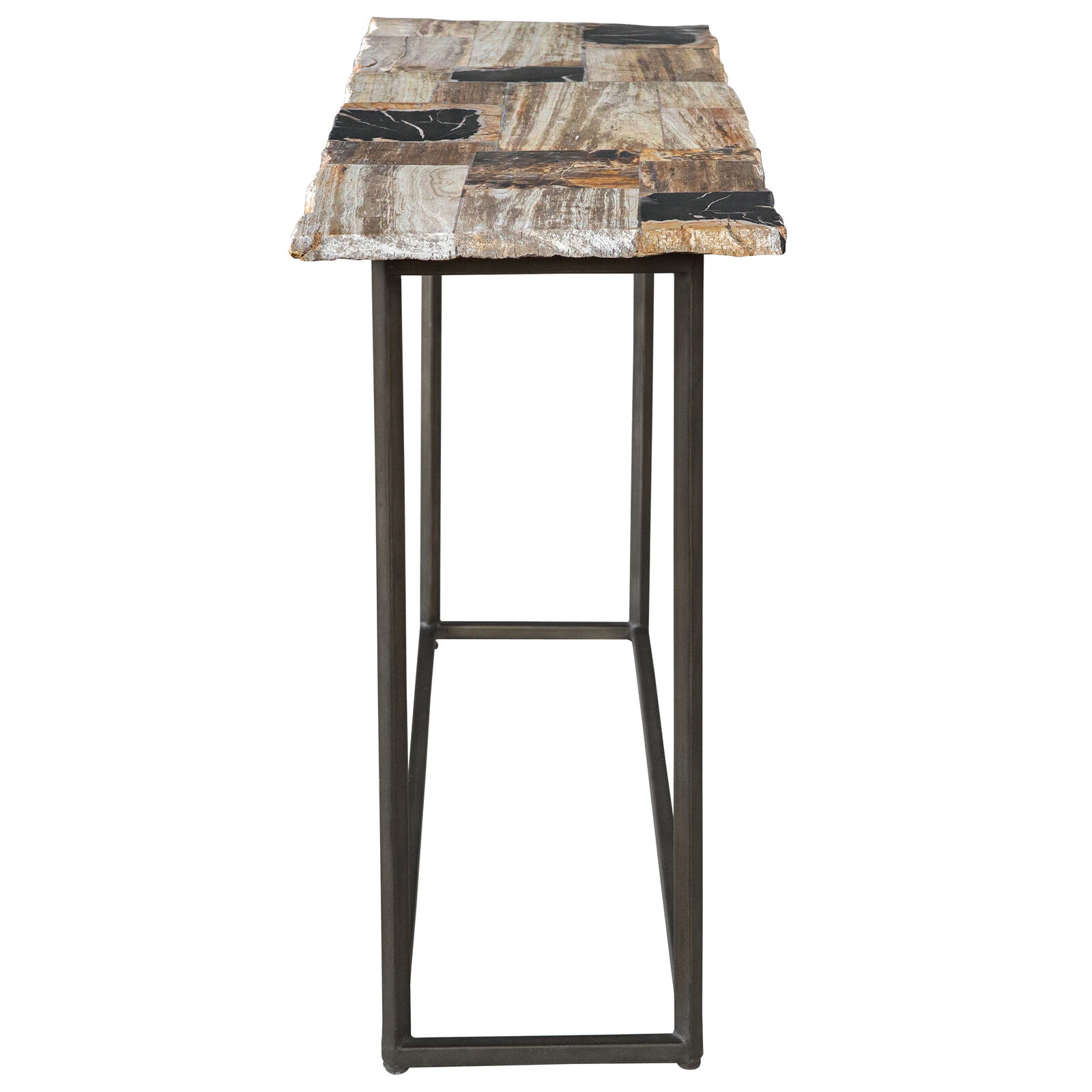 Iya Petrified Wood Console Table 4 Iya Petrified Wood Console Table - Image 2