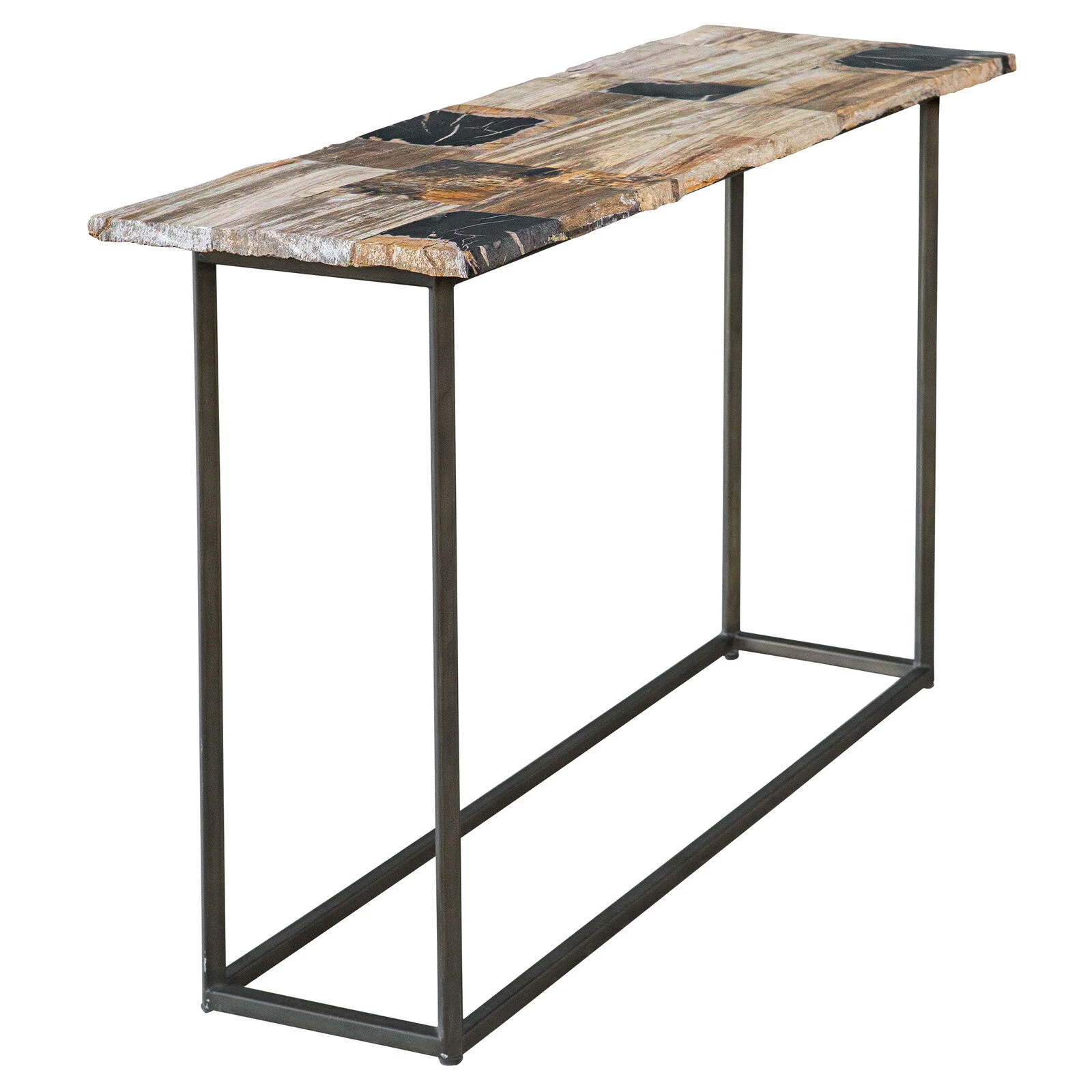 Iya Petrified Wood Console Table 5 Iya Petrified Wood Console Table - Image 3