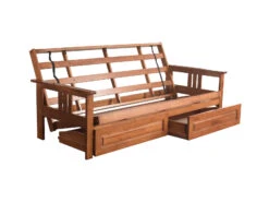 Monterey Futon With Storage Drawers In Barbados Finish With Linen Charcoal Mattress 15 Monterey Futon With Storage Drawers In Barbados Finish With Linen Charcoal Mattress -Olsberg shop a5a5da3a308c4a099e01040e102d3773 1