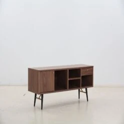 Mid Century Modern Low Profile Media Console TV Stand Walnut Stylish And Functional Sleek Design With Ample Storage Space 10 Mid Century Modern Low Profile Media Console TV Stand Walnut Stylish And Functional Sleek Design With Ample Storage Space -Olsberg shop a75733917c1549e5b1c90aff20c08d2d