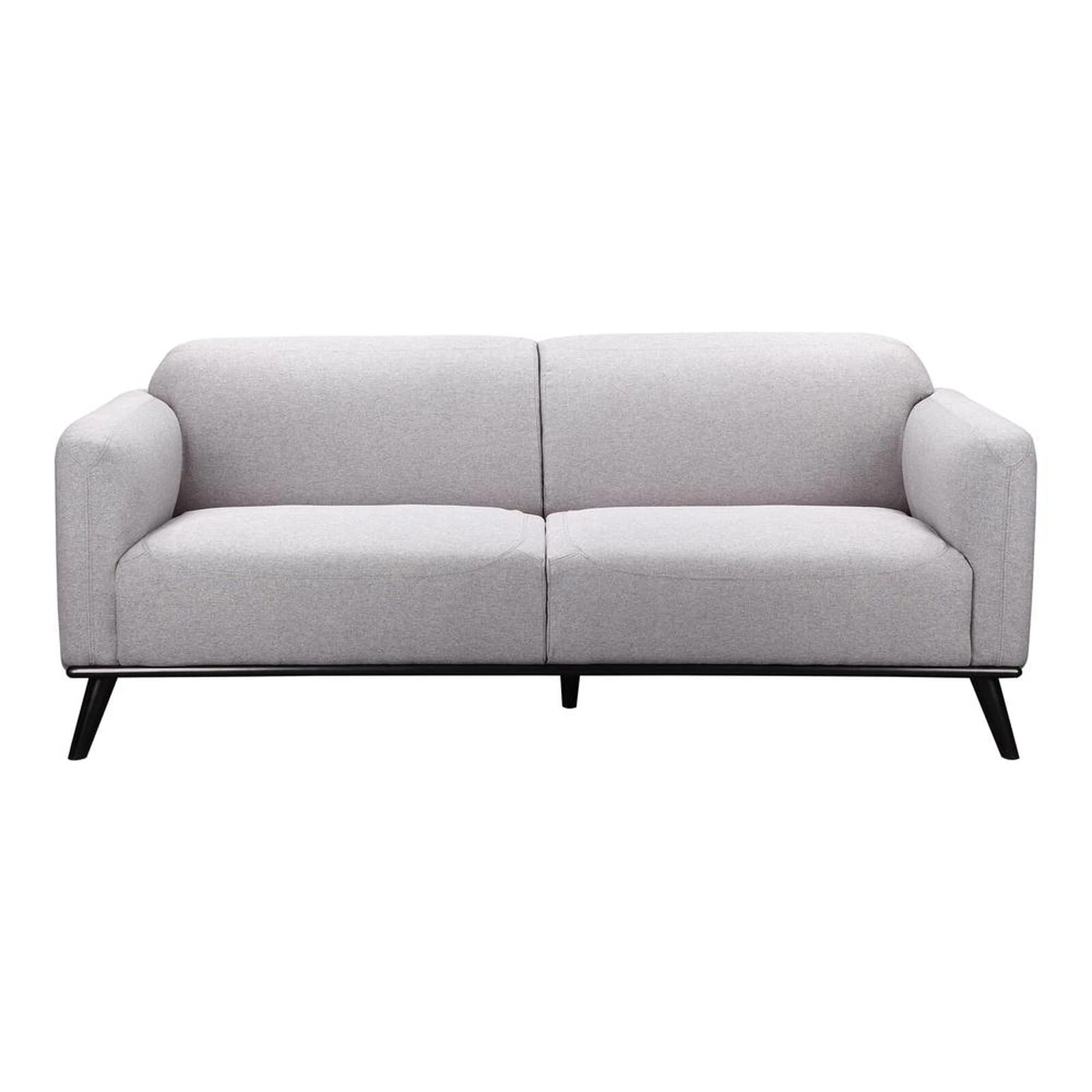 Cozy Grey Polyester Sofa, Belen Kox 3 Cozy Grey Polyester Sofa, Belen Kox