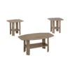 Monarch Specialties I 7927P Table Set, 3pcs Set, Coffee, End, Side, Accent, Living Room, Laminate, Brown, Transitional -Olsberg shop b4b318d2e19144a9ac57c36c925d7e90