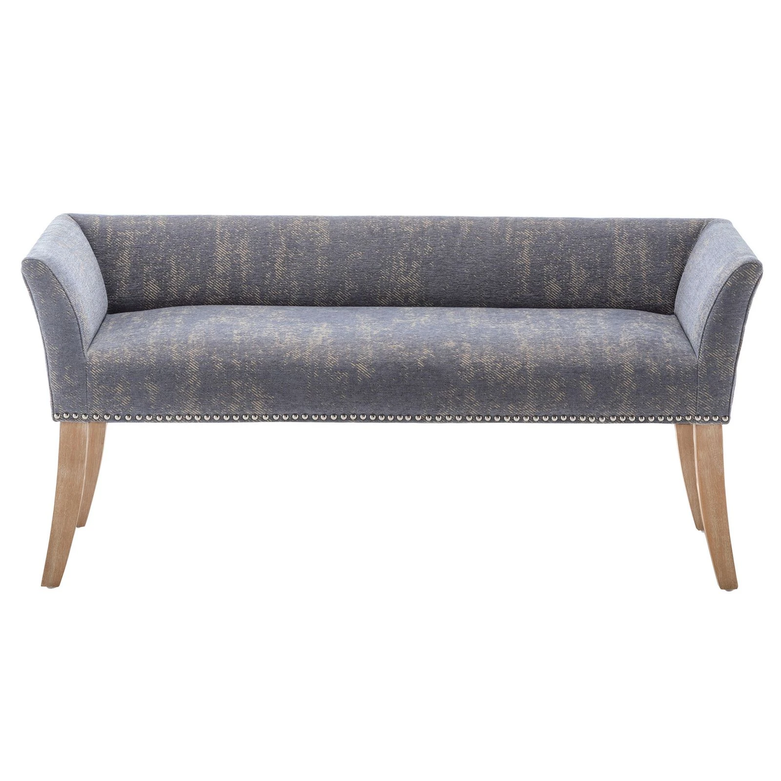Design4Comfort Gabriella Jacquard Bench Ottoman-Benzara 3 Design4Comfort Gabriella Jacquard Bench Ottoman-Benzara