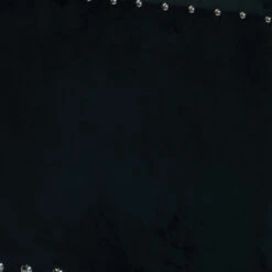 19, 16 Inch Square Ottoman, Luxurious Velvet Upholstery, Set Of 2, Dark Green-Benzara -Olsberg shop ce610546b7134befa1e9035ea6b6863b