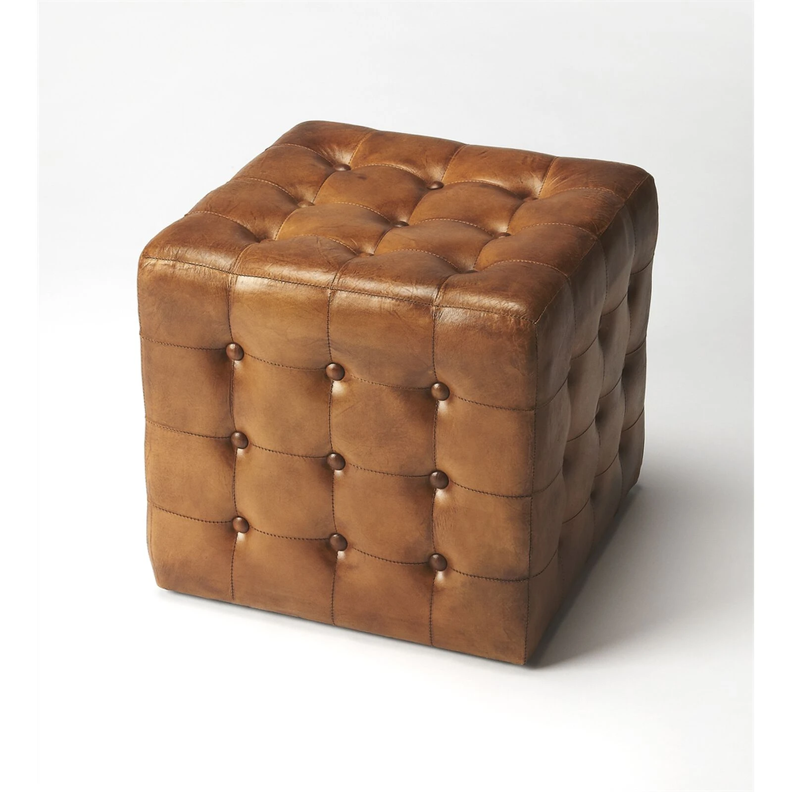 Leather Ottoman, Belen Kox 4 Leather Ottoman, Belen Kox - Image 2