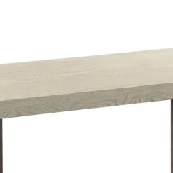 Joni 52 Inch Modern Wood Console Table, Rectangular, Concrete Base, Gray-Benzara 10 Joni 52 Inch Modern Wood Console Table, Rectangular, Concrete Base, Gray-Benzara -Olsberg shop d126b87528e1490a8d67868f9bff8ccc