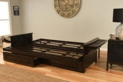 Queen-size Phoenix Futon With Storage In Espresso Finish -Olsberg shop d225a378146f49c59dfd4a80ac225ae2