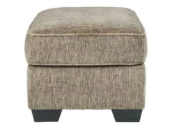 Textured Fabric Upholstered Ottoman With Welt Trim Details, Brown-Benzara 9 Textured Fabric Upholstered Ottoman With Welt Trim Details, Brown-Benzara -Olsberg shop d4e7133b5ab74713bc03b012912bc58b