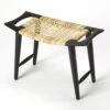 Homezia Black And Natural Cane Woven Stool 1 Homezia Black And Natural Cane Woven Stool -Olsberg shop d51306fe7d4a413a8b806c58774044a1