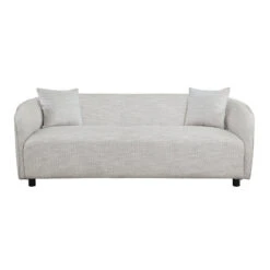 Modern Minimalist Sofa For Living Room Lounge Home Office, Color:Bishop Beige