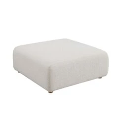Hangover Cream Ottoman