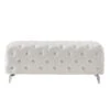 Upholstered Velvet Footrest Stool Accent Bench For Entryway, Living Room And Bedroom 2 Upholstered Velvet Footrest Stool Accent Bench For Entryway, Living Room And Bedroom -Olsberg shop dd1874a1180c4ccfadbb8a9cb0321455