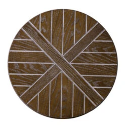 Homezia 24" Brown Manufactured Wood And Iron Round End Table With Shelf 12 Homezia 24" Brown Manufactured Wood And Iron Round End Table With Shelf -Olsberg shop e220fb9a2cad4379aa394d8219ec1346