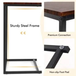 26 Inch Beside Sofa Laptop Holder End Stand Desk 9 26 Inch Beside Sofa Laptop Holder End Stand Desk -Olsberg shop e247a23bc1bc469d99ab894c1f4ba1d9