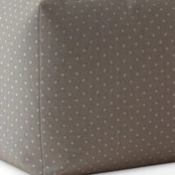 Homezia 17" Grey Cotton Polka Dots Pouf Ottoman 10 Homezia 17" Grey Cotton Polka Dots Pouf Ottoman -Olsberg shop e409b91357fa4de6a47d906cff087011