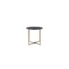 Homezia 24" Champagne And Black Manufactured Wood And Metal Round End Table 2 Homezia 24" Champagne And Black Manufactured Wood And Metal Round End Table -Olsberg shop ec61e802ce544d3992f15e3f194e3d5b