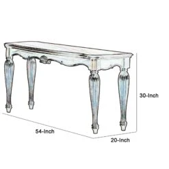 Wooden Sofa Table With Carved Details, Cherry Brown-Benzara 12 Wooden Sofa Table With Carved Details, Cherry Brown-Benzara -Olsberg shop ece3390ebf844a0280fa48605fea8e50