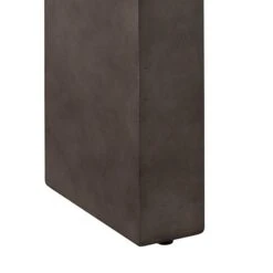 Joni 52 Inch Modern Wood Console Table, Rectangular, Concrete Base, Gray-Benzara 9 Joni 52 Inch Modern Wood Console Table, Rectangular, Concrete Base, Gray-Benzara -Olsberg shop f127b9397b50402294cbbfeb56f24a36