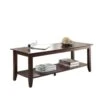 QuikFurn Eco-Friendly Espresso Wood Coffee Table With Bottom Shelf 2 QuikFurn Eco-Friendly Espresso Wood Coffee Table With Bottom Shelf -Olsberg shop f31ac6eeccec44b3b101f77d13983a43