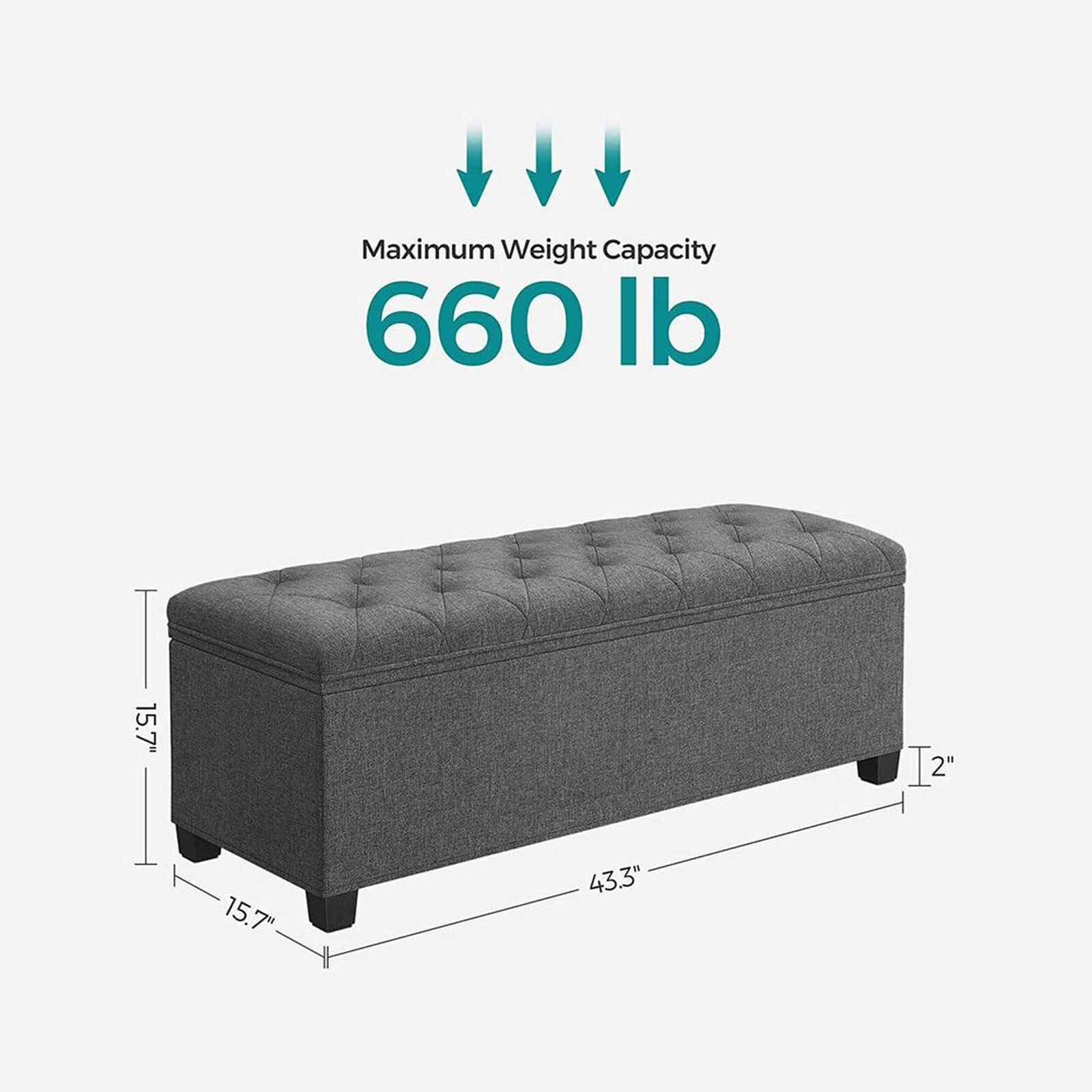 BreeBe Storage Ottoman Bench 7 BreeBe Storage Ottoman Bench - Image 5