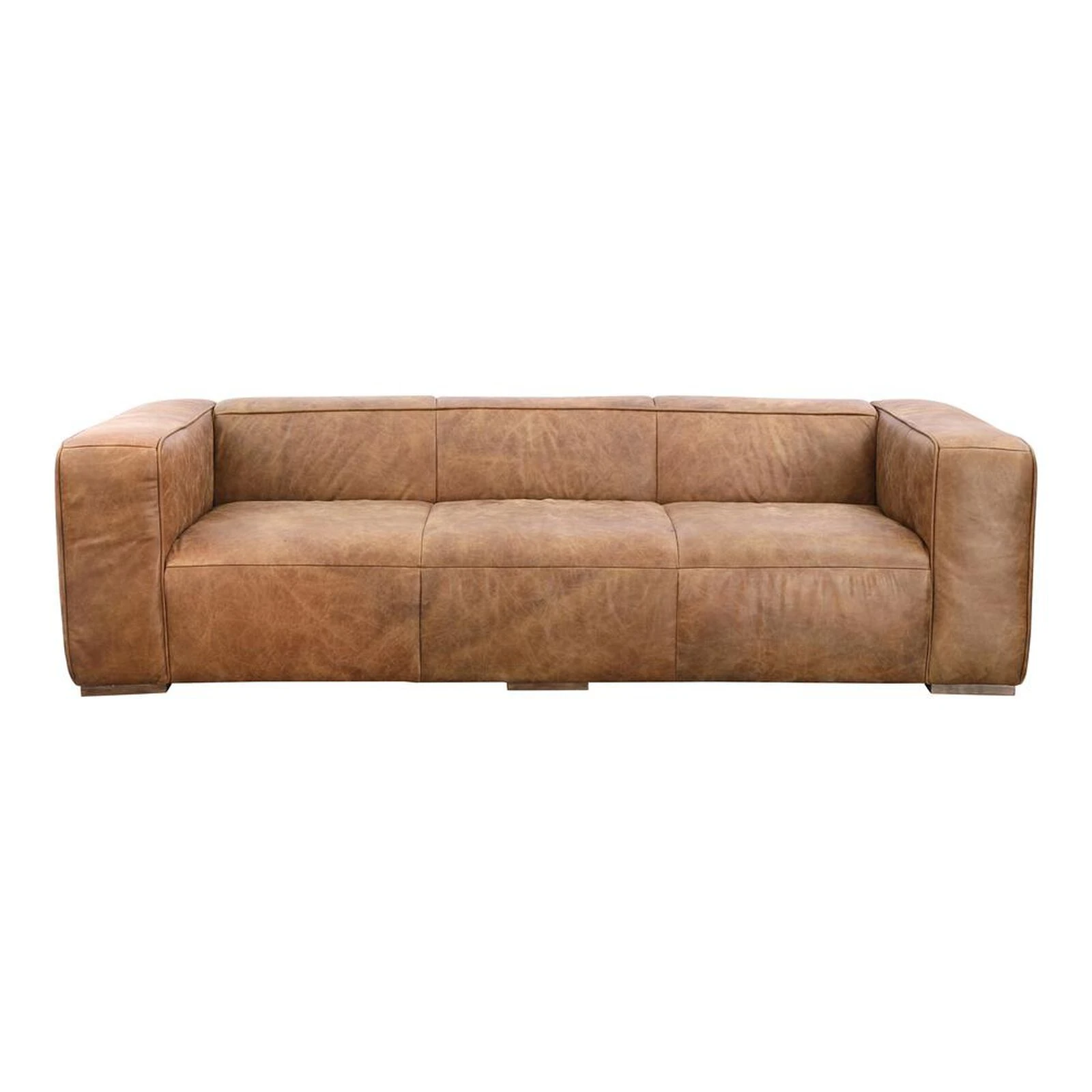 Bolton Cappuccino Top-Grain Leather Sofa, Belen Kox 3 Bolton Cappuccino Top-Grain Leather Sofa, Belen Kox